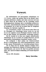 Cover of: Gesammelte mathematische und astronomische Abhandlungen