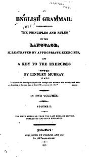 Cover of: English grammar