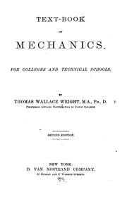 Cover of: Text-book of Mechanics: With Numerous Examples