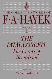 Cover of: The Fatal Conceit