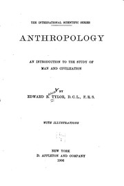 Cover of: Anthropology: An Introduction to the Study of Man and Civilization