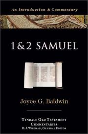 Cover of: 1 And 2 Samuel: An Introduction and Commentary