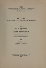 Cover of Culture
