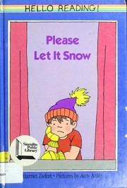 Cover of: Please let it snow