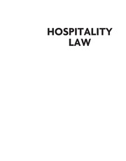 best books about hotel management Hospitality Law: Managing Legal Issues in the Hospitality Industry
