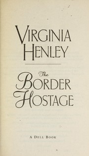 Cover of: The Border Hostage:(Clan Kennedy #2)