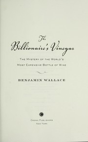 best books about Art Heists The Billionaire's Vinegar