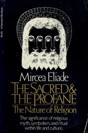 Cover of: The sacred and the profane