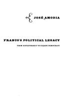 Cover of: Franco's political legacy