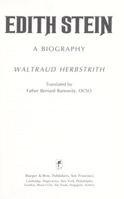 Cover of: Wahre Gesicht Edith Steins