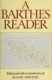 Cover of: A Barthes reader