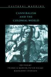 best books about cannibalism Cannibalism and the Colonial World