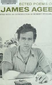 Cover of: The collected poems of James Agee