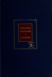 Cover of Absalom, Absalom!