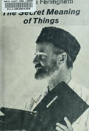 Cover of: The secret meaning of things