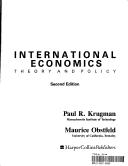 Cover of: International economics: theory and policy