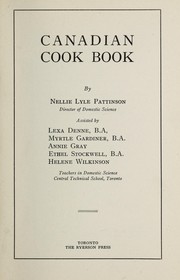 Cover of: Canadian cook book
