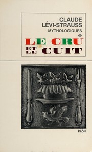 Cover of: Mythologiques