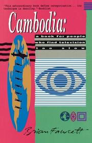 best books about cambodia Cambodia: A Book for People Who Find Television Too Slow