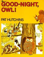best books about Owls For Toddlers Good-Night, Owl!