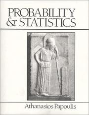 Cover of: Probability & statistics