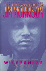 Cover of: Wilderness: the lost writings of Jim Morrison.