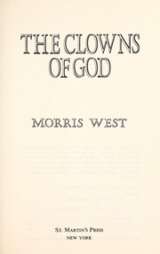 Cover of: The clowns of God: a novel