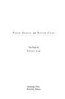 Cover of: Paper angels and Bitter cane