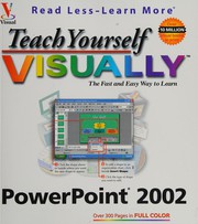 Cover of: Teach yourself visually PowerPoint 2002