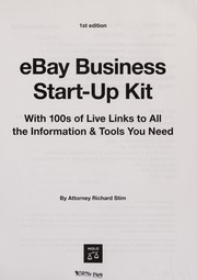 Cover of: EBay business start-up kit: with 100s of live links to all the information & tools you need