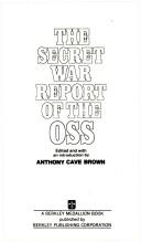 best books about the oss The Secret War Report of the OSS