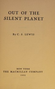 Cover of: Out of the Silent Planet