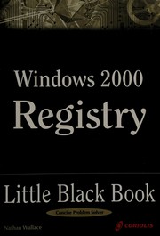 Cover of: Windows 2000 Registry Little Black Book