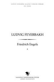 Cover of: Ludwig Feuerbach und der Ausgang der klassischen deutschen Philosophie