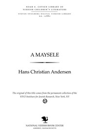 Cover of: Hans Andersen's Fairy Tales