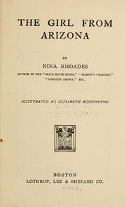 Cover of: The girl from Arizona