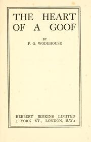 Cover of: The heart of a goof