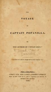 Cover of: The Voyage of Captain Popanilla
