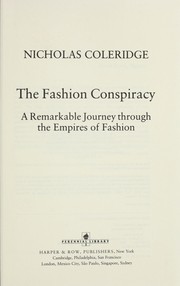 best books about fast fashion The Fashion Conspiracy: A Remarkable Journey Through the Empires of Fashion