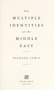 Cover of: The Multiple Identities of the Middle East