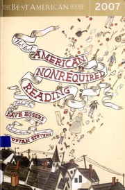 Cover of: The Best American Nonrequired Reading 2007