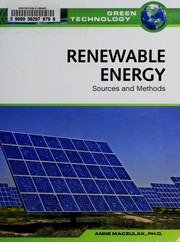 best books about renewable energy Renewable Energy: Sources and Methods