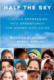 best books about volunteering Half the Sky: Turning Oppression into Opportunity for Women Worldwide
