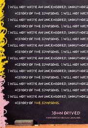 best books about television The Simpsons: An Uncensored, Unauthorized History