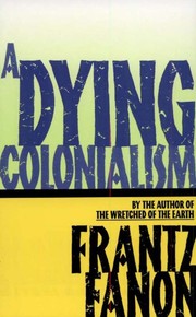 Cover of: A dying colonialism
