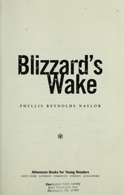 Cover of: Blizzard's wake