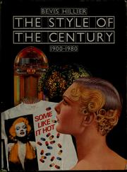 Cover of: The style of the century, 1900-1980