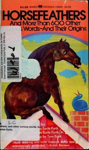 Cover of: Horsefeathers, and other curious words