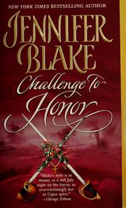 Cover of: Challenge to Honor
