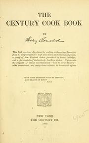 Cover of: The century cook book